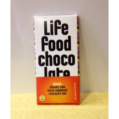 Lifefood Raw Bio čokoláda kakao/pomaranč 70g